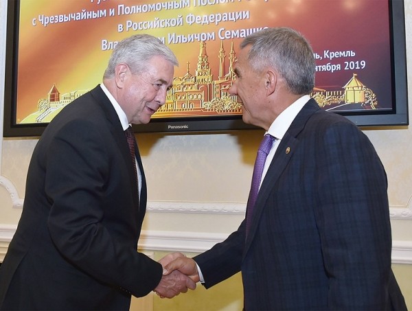 Vladimir Semashko: Belarus is ready to work closely with Tatarstan in petrochemicals, agriculture, construction