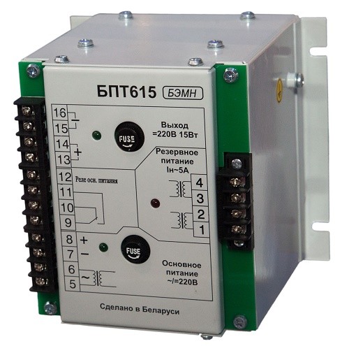 OAO «Белэлектромонтажналадка»: блок питания от токовых цепей БПТ-615