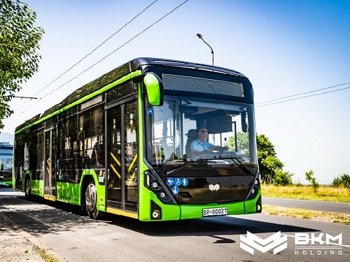 ОАО «УКХ «БКМ»: троллейбус модели 32100D серии Olgerd с увеличенным автономным ходом до 20 километров