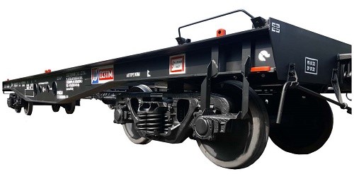 ЗАО «ОЗТМ»: вагон-платформа модели 13-9569